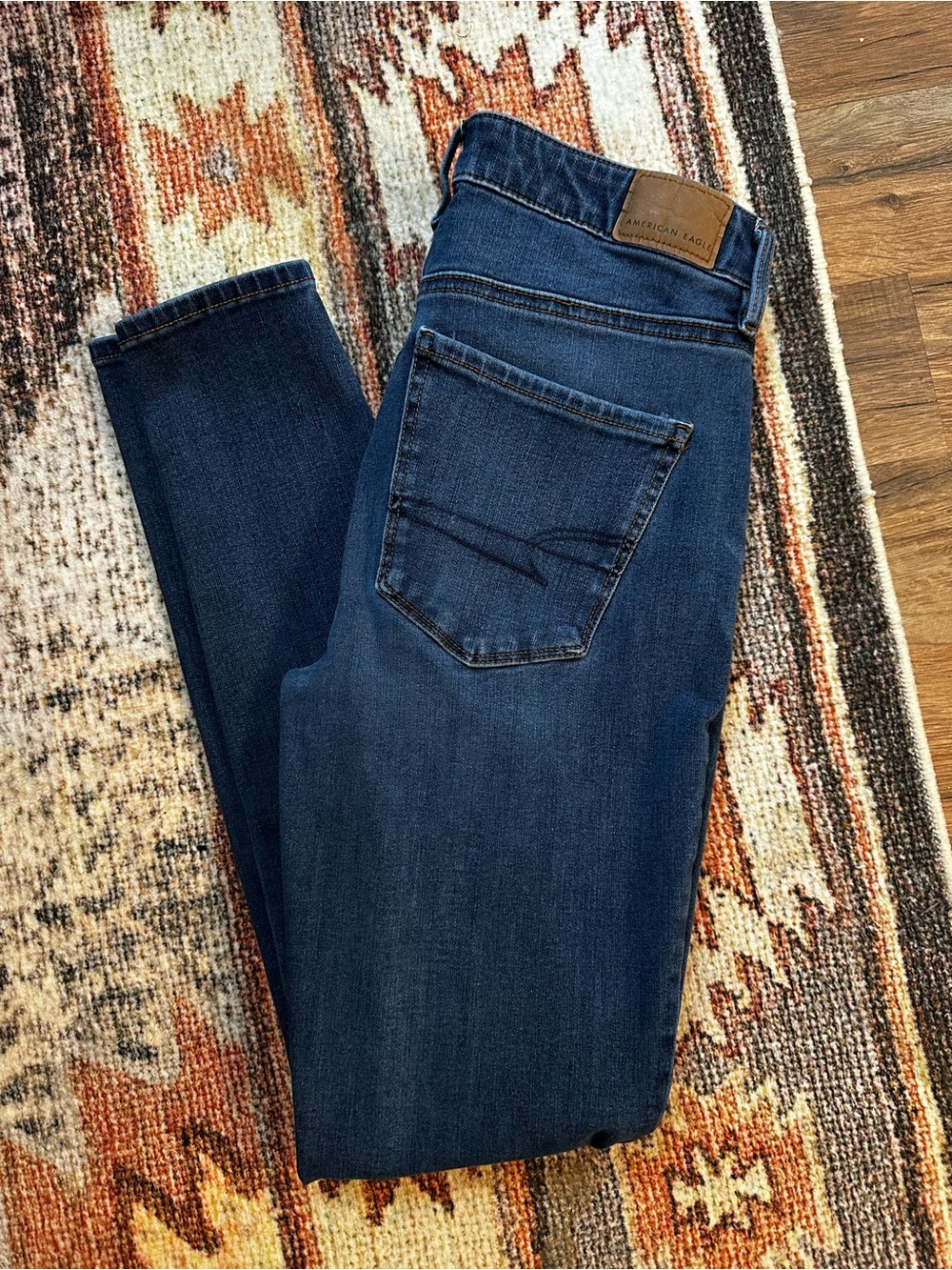 American Eagle Outfitters Blue Denim Skinny Jeans